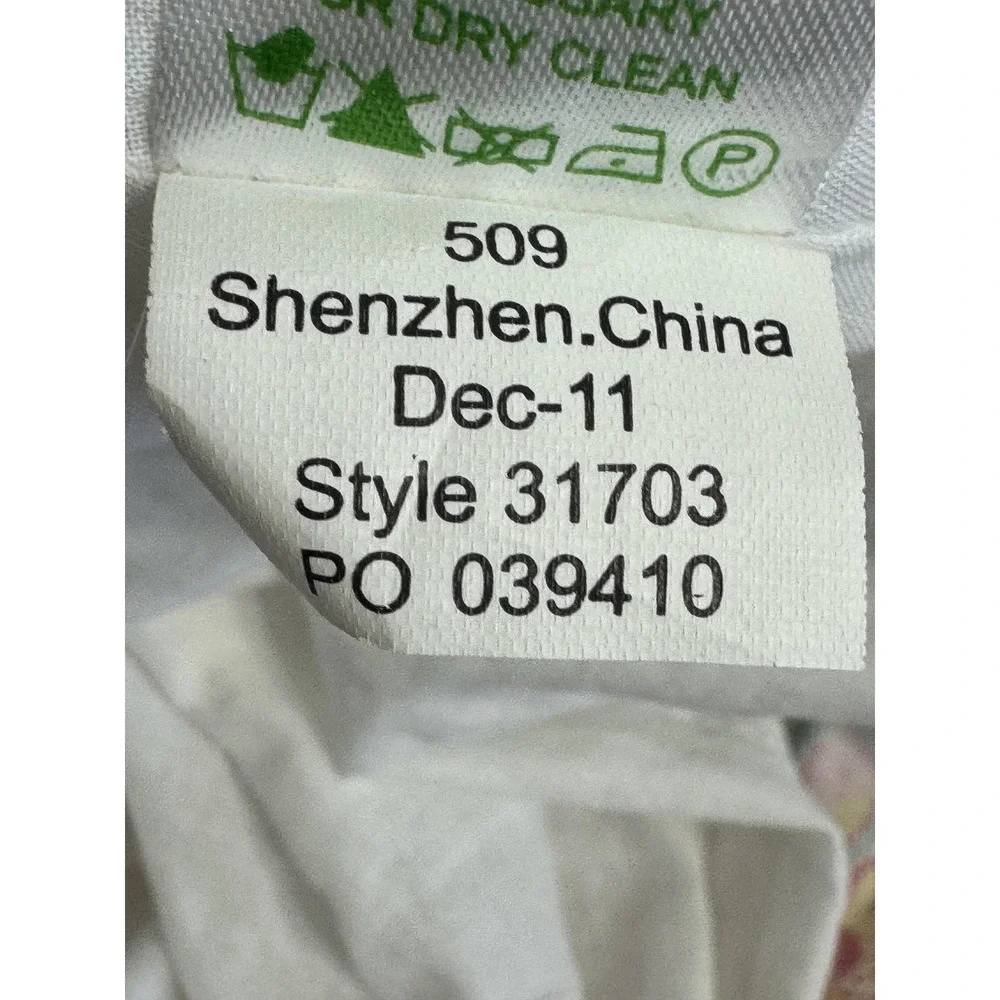 Lilly Pulitzer Dress Women's 4 State of Mind Patchwork Strapless Sundress Preppy - Picture 16 of 16